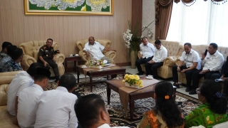 Bupati Langkat H.Syah Afandin,SH